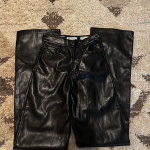 KanCan Faux Black Leather Pants